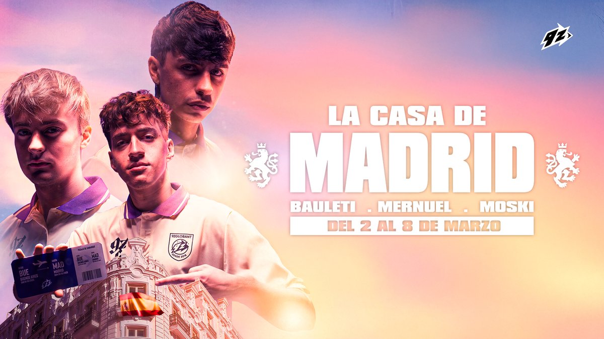 Nuestra GH en Madrid tiene visitas. Nos vemos pronto Manu, BaúI y Moski 👋🇪🇸