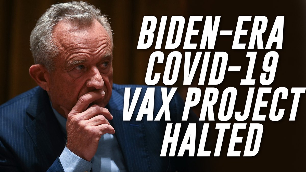 BREAKING: RFK Jr. HALTS Multi-Million Dollar Biden-Era COVID-19 Vax Project, Saving Countless Lives From The Gene Therapy Injection » WATCH/SHARE THE LIVE X STREAM HERE: