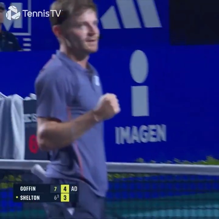 Surgical 🙌 The exquisite touch of David Goffin on display in Acapulco. #AMT2025