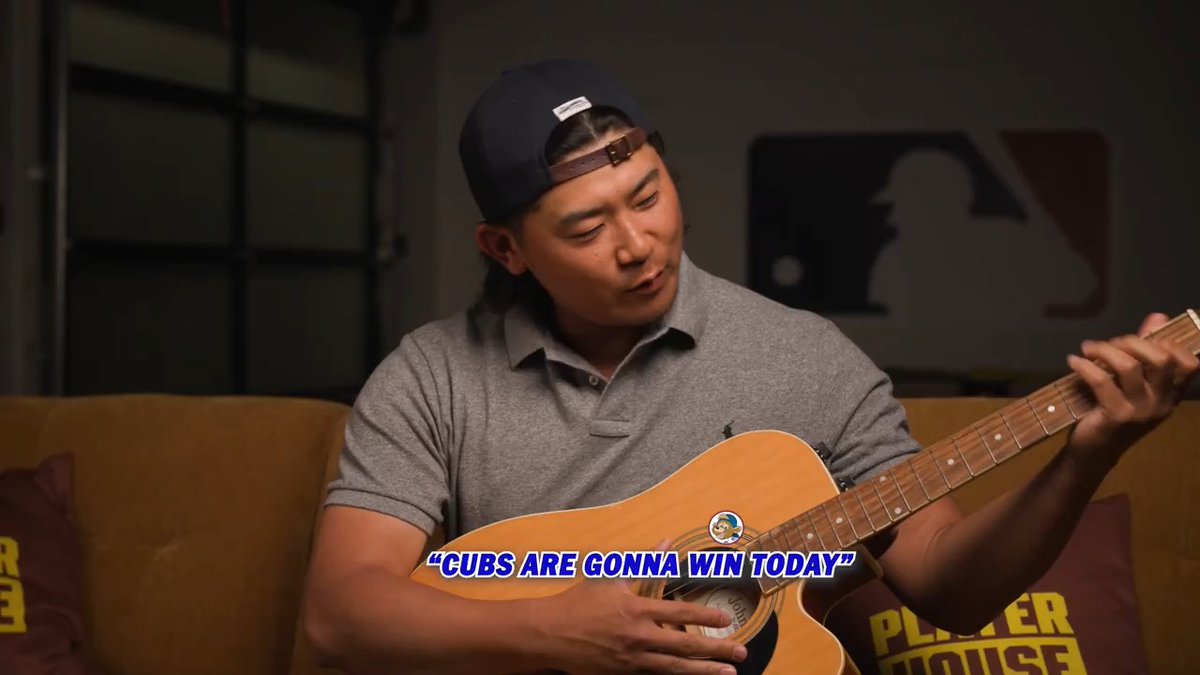 If you could request Shota Imanaga serenade you with ANY SONG, what would it be, and why is it "Go, Cubs, Go"?