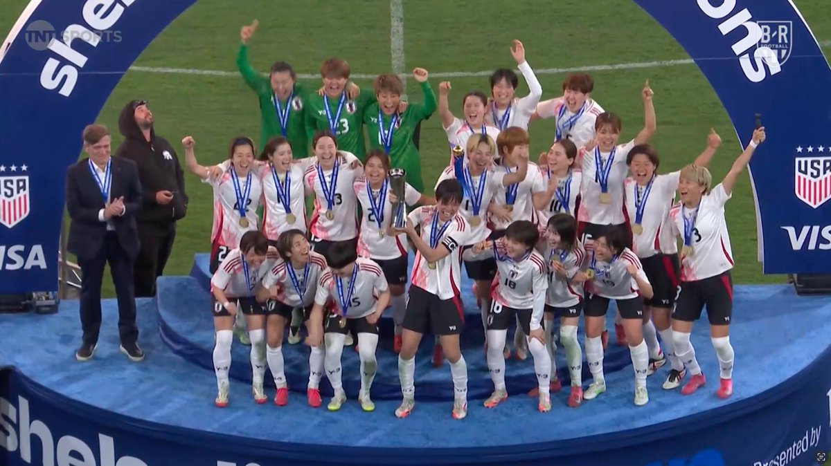 Japan lift the SheBelieves Cup for the first time 🥳