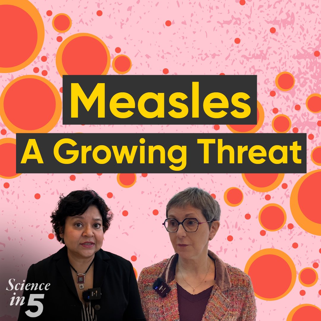 Did you know that if a child with #measles walks into a classroom, every unvaccinated child will most certainly get it? Why are measles cases increasing worldwide? Why should you be concerned about it? Is the measles vaccine safe & effective? Dr Natasha explains on Science in 5.
