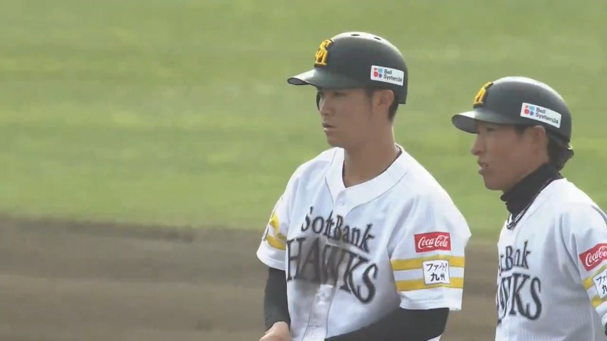 福岡ソフトバンクドラフト2位ルーキー #庄子雄大 選手にも2点タイムリーヒットが飛び出します！ #2025球春みやざきベースボールゲームズ #sbhawks 👇ライブ配信はこちら
