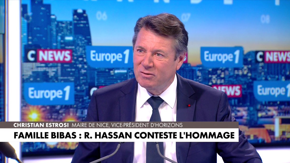 Christian Estrosi : «Rima Hassan n’est plus digne d’exercer un mandat public et elle devrait même être poursuivie pour apologie du terrorisme», dans #LaGrandeInterview