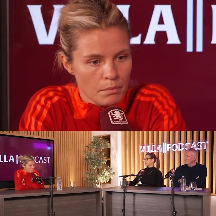 "The way I lead is on the pitch. I give everything every single day at training and in games." 🎙️ Rachel Daly is the latest guest on The Official Aston Villa Podcast 🤩⤵️