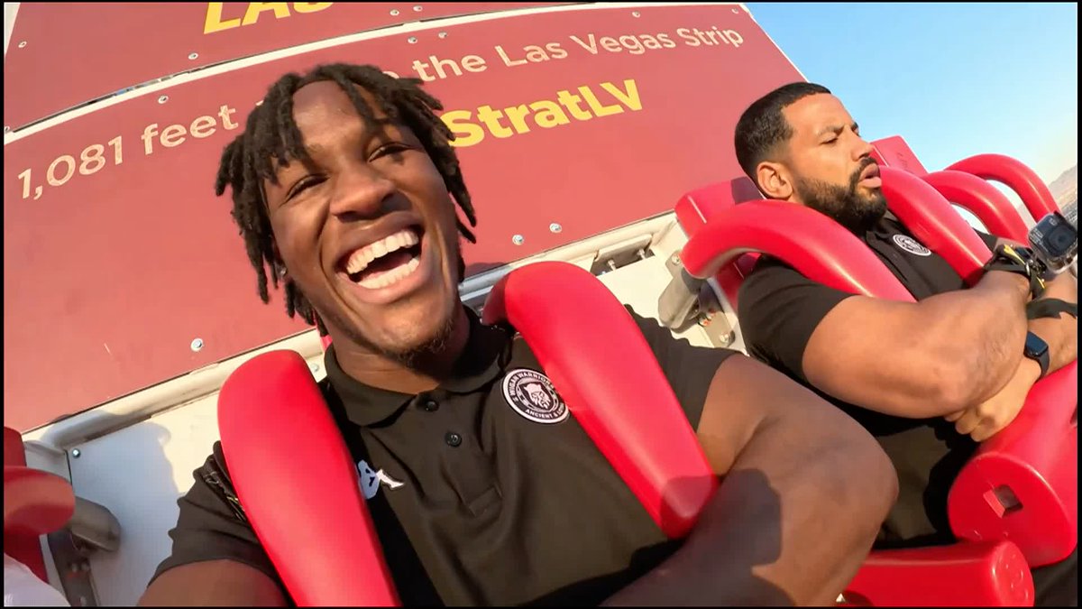 Safe to say Brian Carney, Junior Nsemba and Kruise Leeming enjoyed the Big Shot in Las Vegas 😅