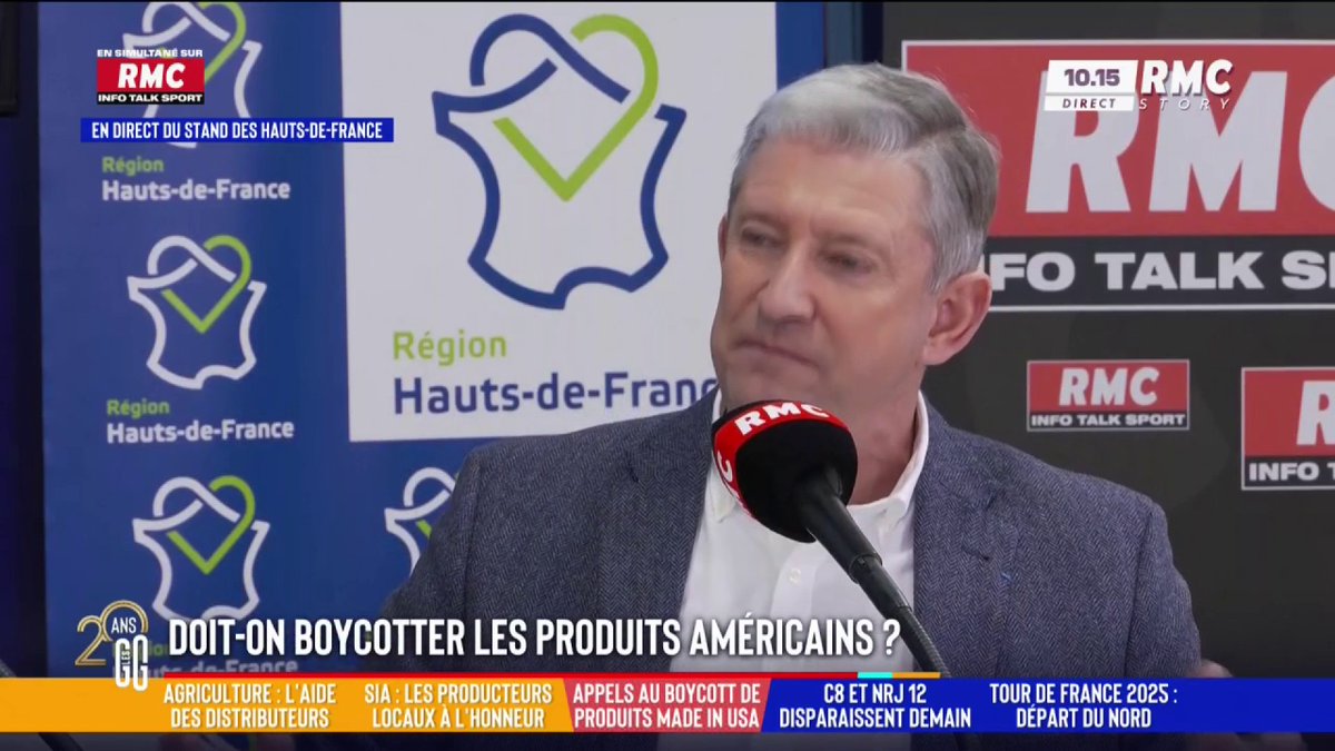 🇺🇸 Donald Trump déclare la guerre commerciale à l’Europe 🗣️ Emmanuel de Villiers : "On ferait mieux d'être co-architecte avec l'Amérique, de la paix en Ukraine que de jouer les gros bras... Les grandes tapes dans le dos (de Macron) ça ne sert à rien avec les Américains !" #GGRMC