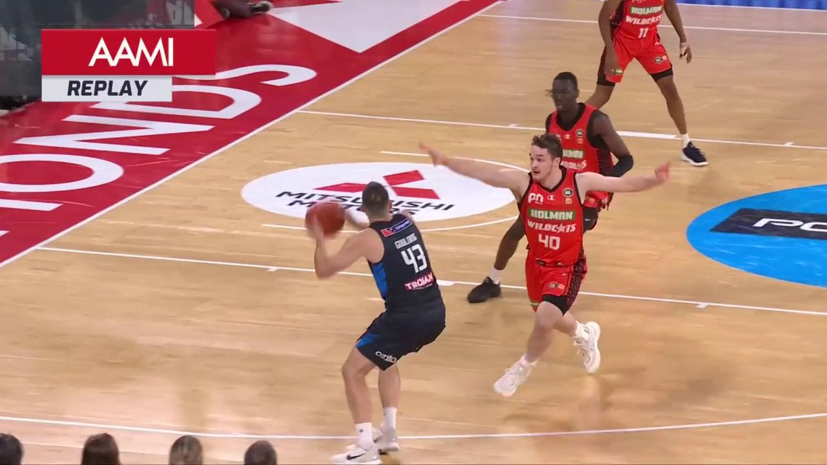 CHRIS GOULDING HAD JCA ROCKING! 🔥🔥 The star guard was unstoppable from beyond the arc, hitting a playoff-record-equalling 10 3-pointers, here they are. 🎯