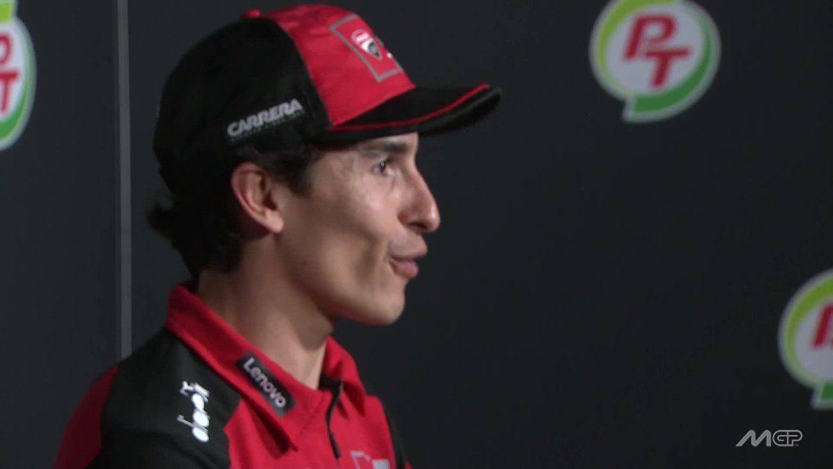 "I'm in the right place if I want to fight for the Championship" - Marc Márquez 🎙️ Marc's goal easily summed up 👀🏆 #ThaiGP 🇹🇭