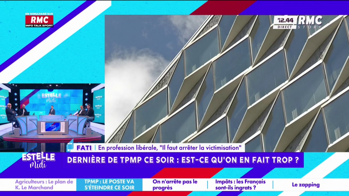 📺 Dernière de TPMP ce soir : est-ce qu’on en fait trop ? 📞 Fati : "Il faut arrêter la victimisation à 2 balles ! Il y a un moment où on ne peut pas passer notre journée à pleurer sur les histoires de morale puis laisser passer la télé-poubelle comme ça !" #EstelleMidi