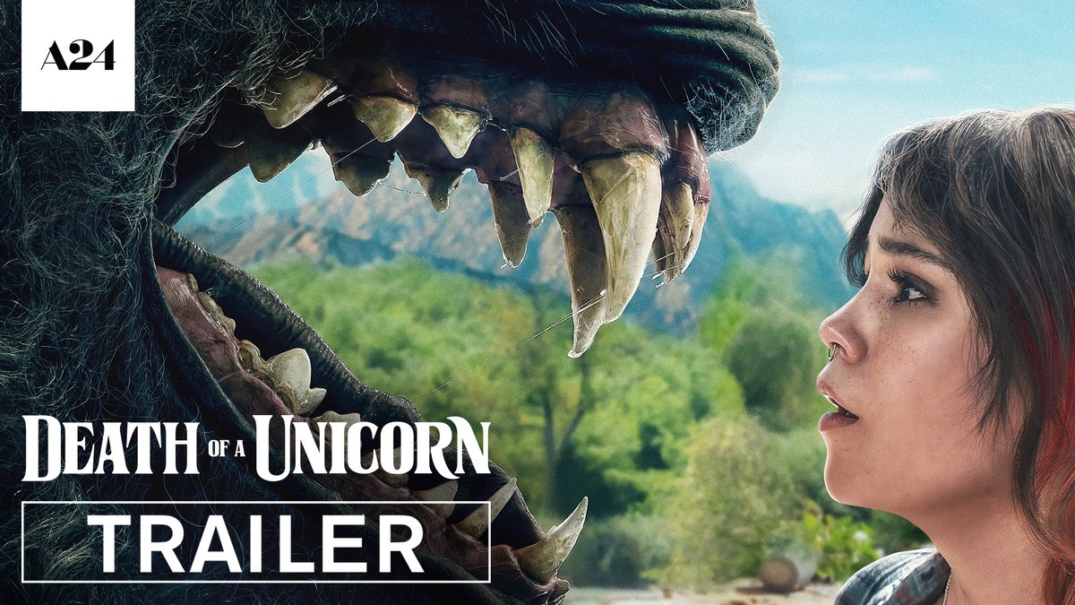 New trailer for ‘DEATH OF A UNICORN’, starring Paul Rudd, Jenna Ortega and Will Poulter In theaters on March 28.