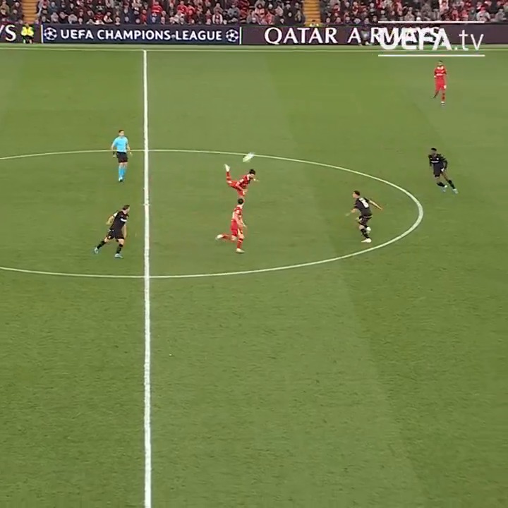 Would have been assist of the season from Szoboszlai 😳 #UCL