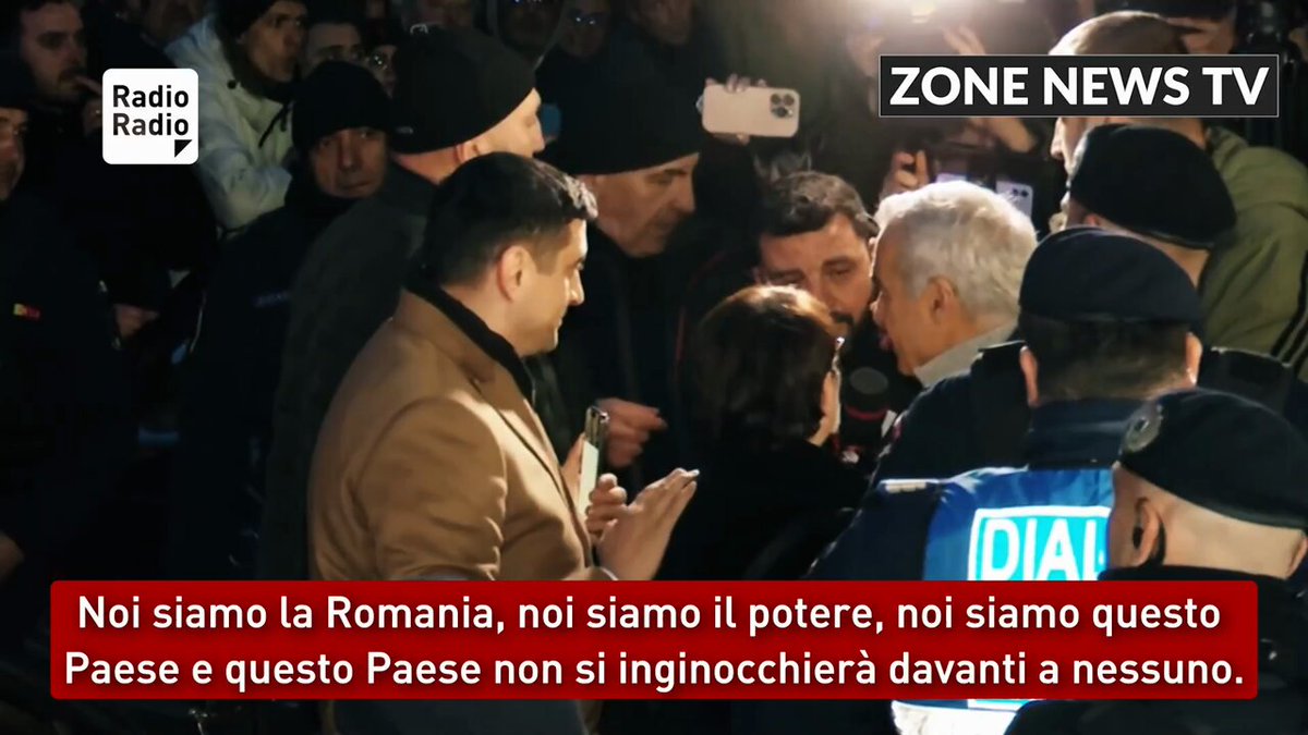 🚨📽️ | Georgescu rilasciato. Le prime parole dopo l'arresto: "Un tentativo disperato di Bruxelles" #Georgescu #Romania