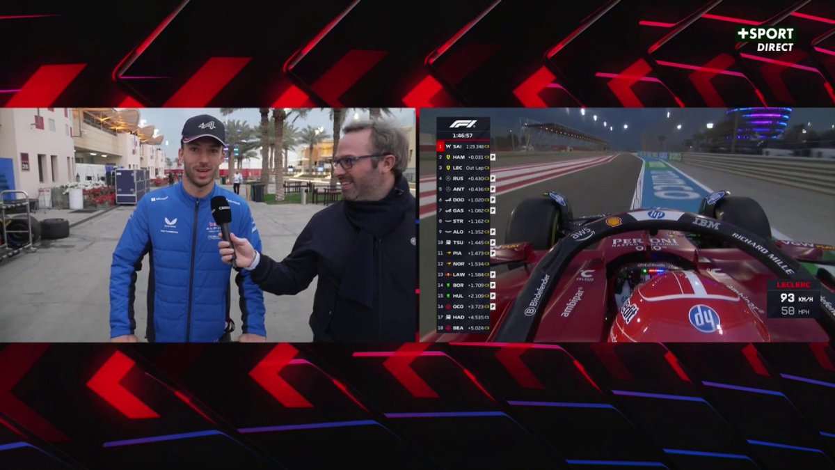 Un Normand qui a froid à Bahreïn ? 🤔 Bienvenue aux essais de pré-saison 2025 ! #TestingF1 #F1