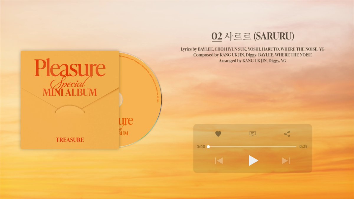 #TREASURE SPECIAL MINI ALBUM [PLEASURE] Track Spoiler ✉️ 사르르 (#SARURU) SPECIAL MINI ALBUM [PLEASURE] 2025.03.07 6PM (KST) Pre-Save Now. : Pre-Order Now. : #트레저 #SPECIALMINIALBUM #PLEASURE #TRACK_SPOILER #YG