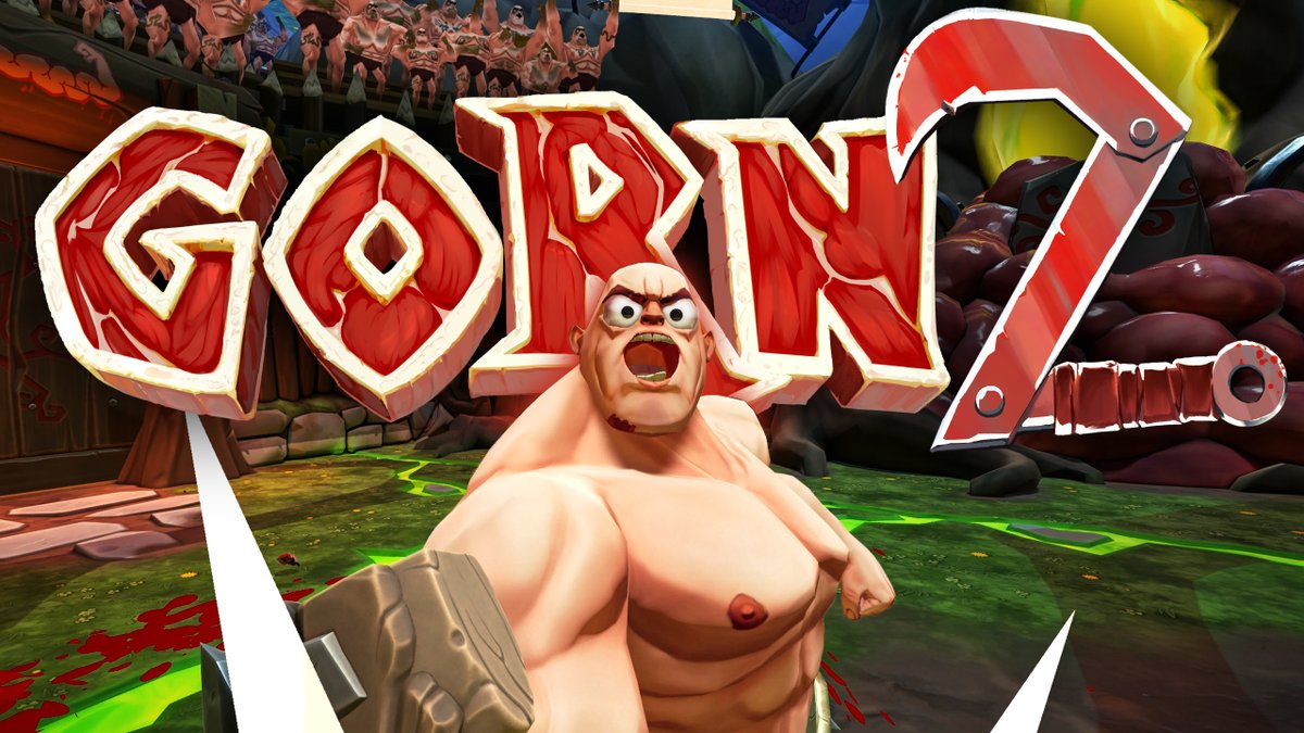 Announcing GORN 2, a massive sequel to brutal VR gladiator simulator by Cortopia Studios and @FreeLives! 💪🏽 wild physics-based combat 🗡️ new weapons, enemies, and bosses 🪤 new traps and tools for unique new arenas Coming soon to Meta Quest, SteamVR, and PlayStation VR2.