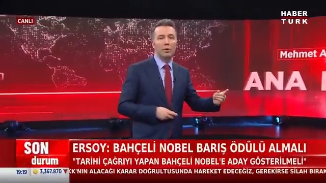 Mehmet Akif Ersoy: “Tarihi çağrıyı yapan Devlet Bahçeli, Nobel Barış Ödülü almalı.”