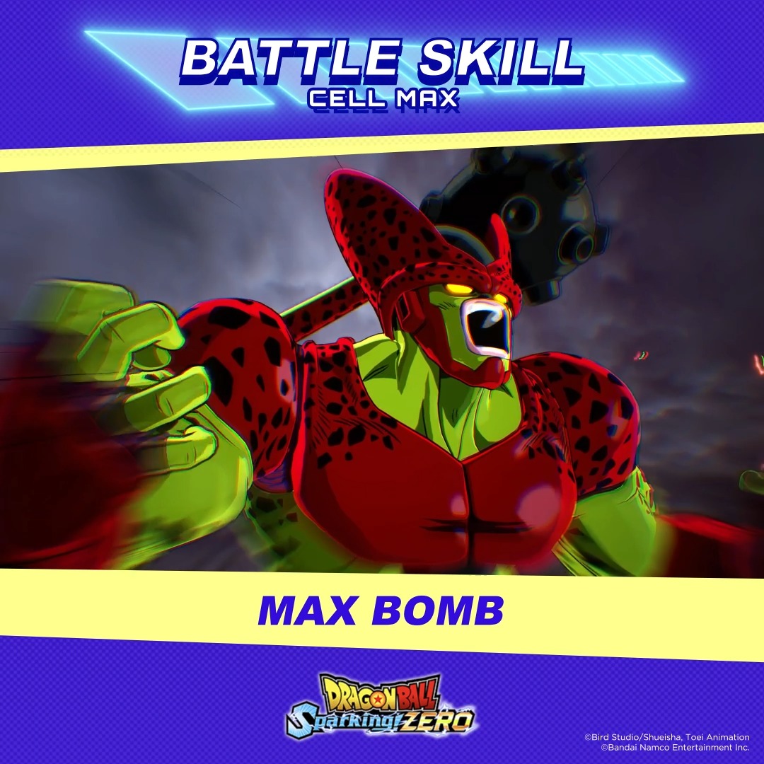 Dr. Hedo did a pretty good job here. Experience the power of Cell Max in the “Hero of Justice” DLC pack for DRAGON BALL: Sparking! ZERO. #DBSZ