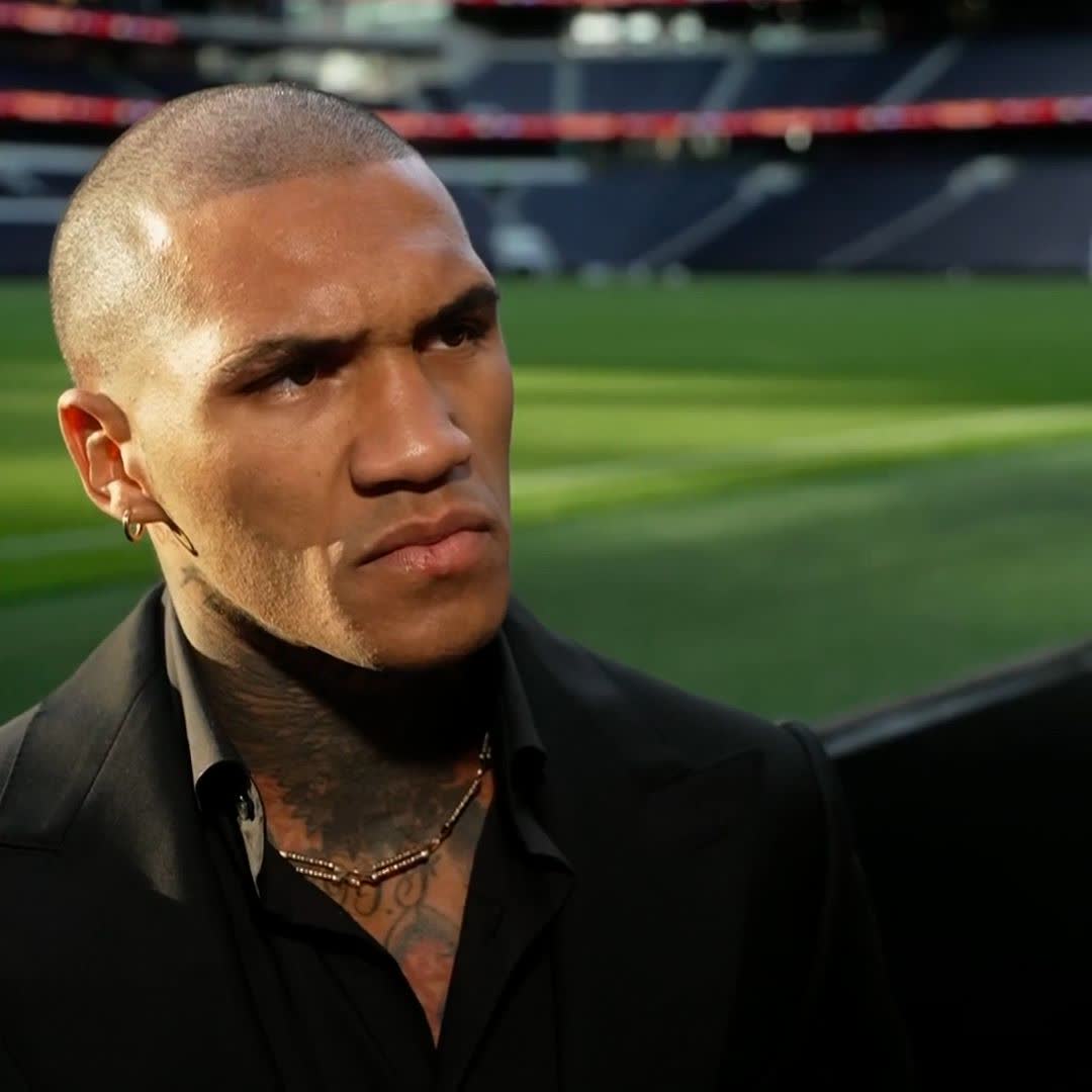 "If I can get my hands on him, I'll get my hands on him" 👀 Conor Benn on THAT incident at Tuesday's press conference 🗣️