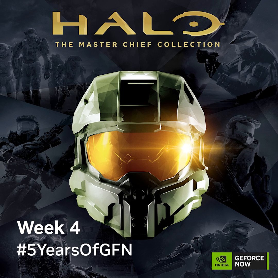 Welcome to our final week of #5YearsofGFN celebration. 💥 Which game in the Halo Master Chief Collection are you dropping into first? 🚀