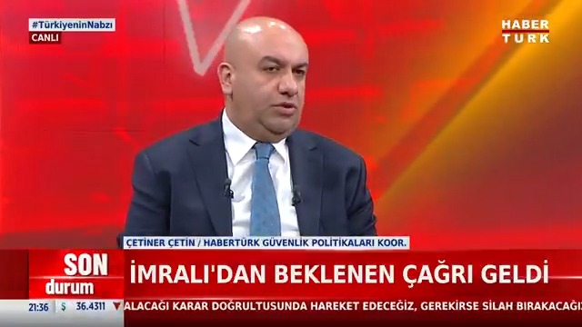İmralı'dan beklenen çağrı geldi... Çağrıda hangi vurgular öne çıkıyor? Habertürk TV Güvenlik Politikaları Koordinatörü Çetiner Çetin #TürkiyeninNabzı'nda anlattı.