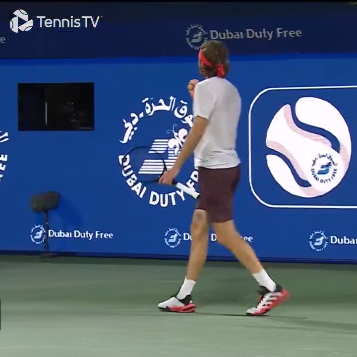 Let it rip 😮 Stefanos Tsitsipas #DDFTennis