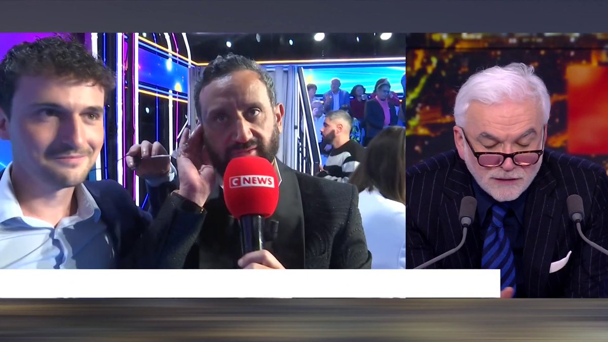Une équipe de CNEWS accompagne la dernière émission de TPMP #HDPros2