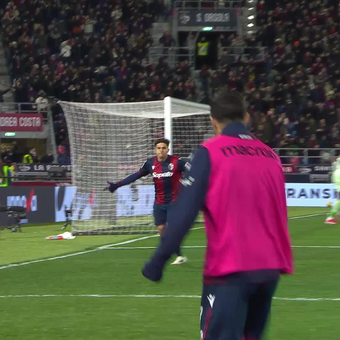 50' Santiago Castro riporta il match in parità! #BolognaMilan 1-1