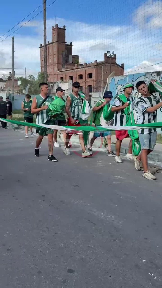 SE VIENE LA FIESTA DE EXCURSIO: la gente del Verde llega al Gigante de Alberdi para los 32avos de final de la #CopaArgentina ante Godoy Cruz.