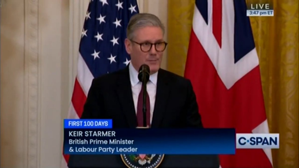 Starmer: You mentioned Canada, I think you’re trying to find a divide that doesn’t exist Trump: That’s enough!