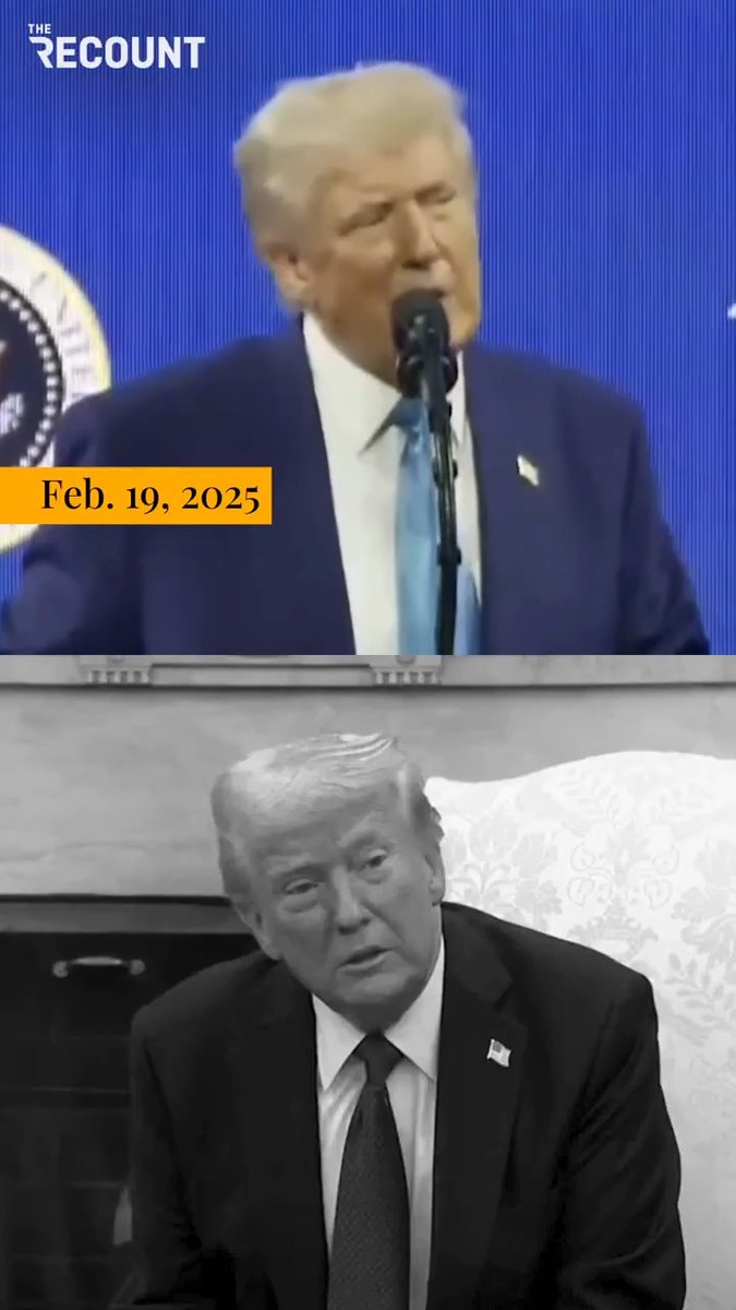 Trump last week: Zelenskyy is a “dictator” Trump today: “Did I say that?”