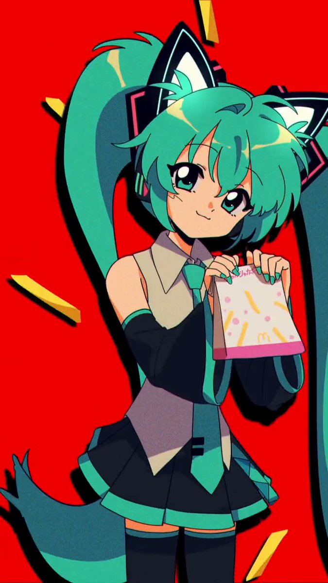 シャカろ？😸🍟🌈 #ミクとシャカろ