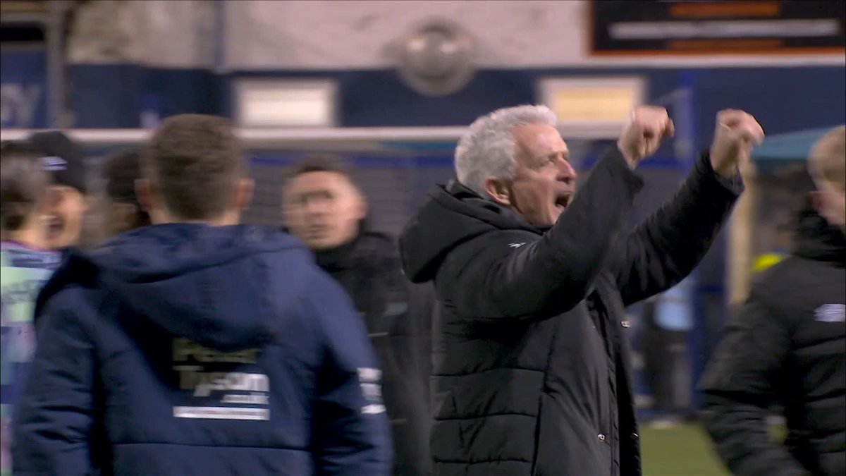 A massive win for Carlisle United 👏 A first win in charge for Mark Hughes ✅