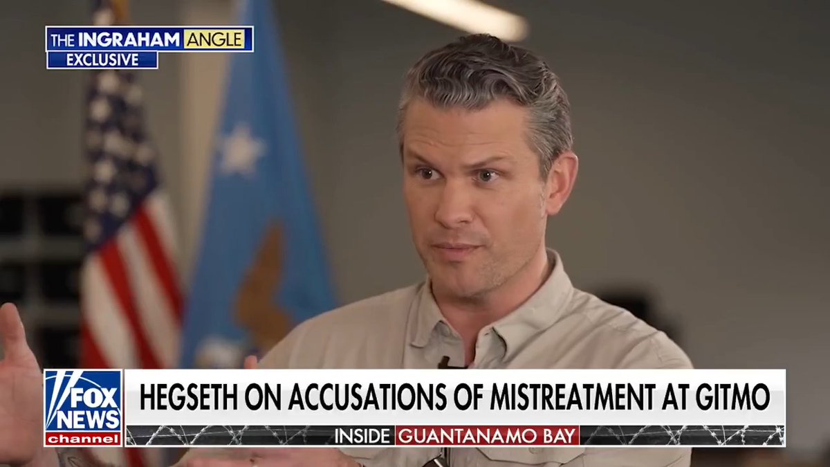 .Pete Hegseth hits back at The Washington Post: 'That article was B.S. The Blame America First crowd will always try to mischaracterize our efforts to impugn the president’s motives. The idea that people are being mistreated is absolute garbage.'