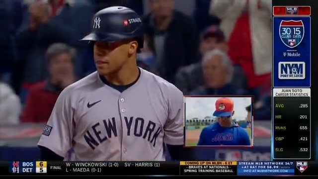"You got no chance... there's nothing else you can do now." Juan José Soto Pacheco takes us through his electric at-bat in ALCS Game 5 as we visit atMets camp for 30 Clubs in 15 Days. #MLBTonight