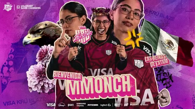 LA REINA DEL NORTE LLEGÓ A LA ROSADA! 🇲🇽 Cada vez que jugamos contra el Norte era el dolor de cabeza más grande del server, así que como dice el dicho, si no puedes con ella, únetele! Bienvenida KRÜ mmønch a VISA KRÜ Blaze 🤟🩷