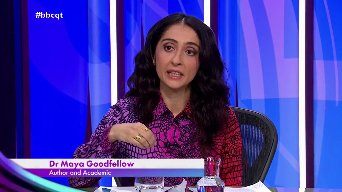 “You do not leave an energy transition… to the exact fossil fuel companies that got us into this mess” Academic and author Maya Goodfellow says the UK government needs a better strategy of renewable investment that “prioritises the planet” #bbcqt
