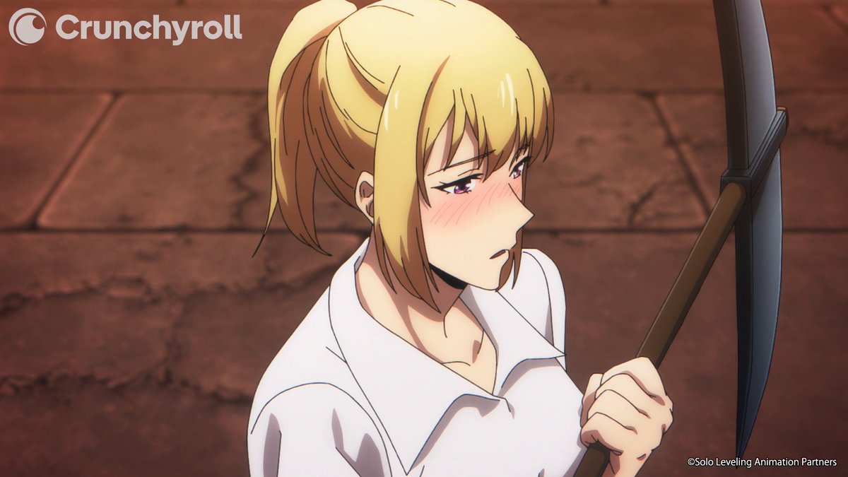Did he even notice her there? 😭 (via Solo Leveling Season 2)