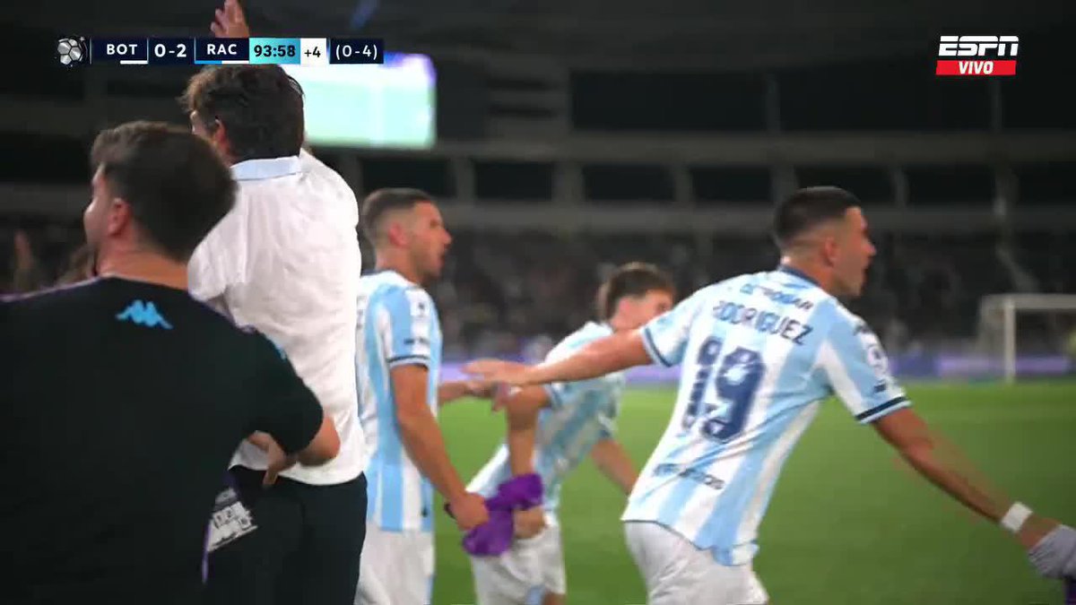 ¡¡¡RACING CAMPEÓN DE LA CONMEBOL #RECOPA EN BRASIL!!!! 📺 La CONMEBOL #Recopa 2025, por #DisneyPlus Premium