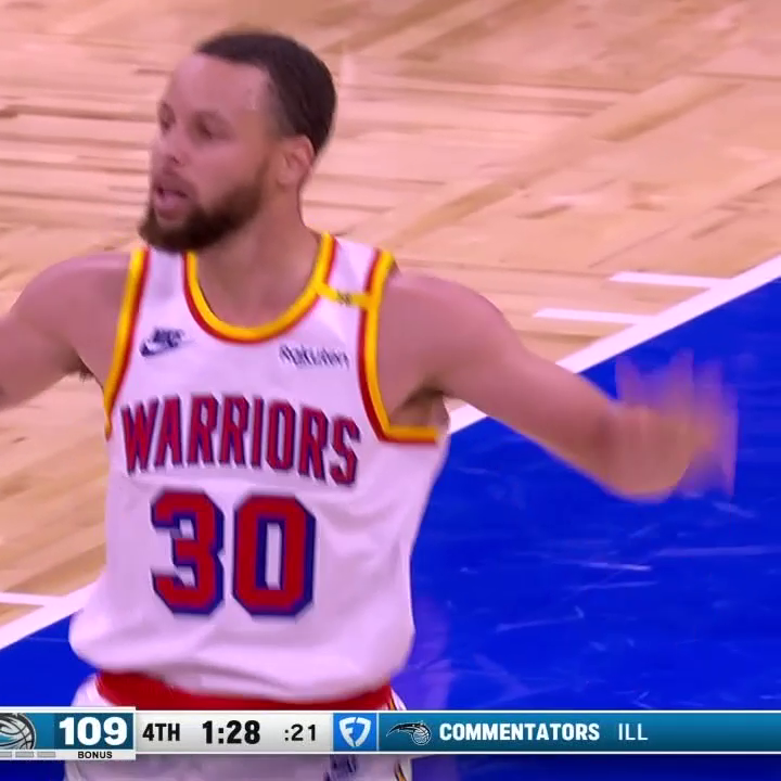 12 THREES FOR STEPH ☔