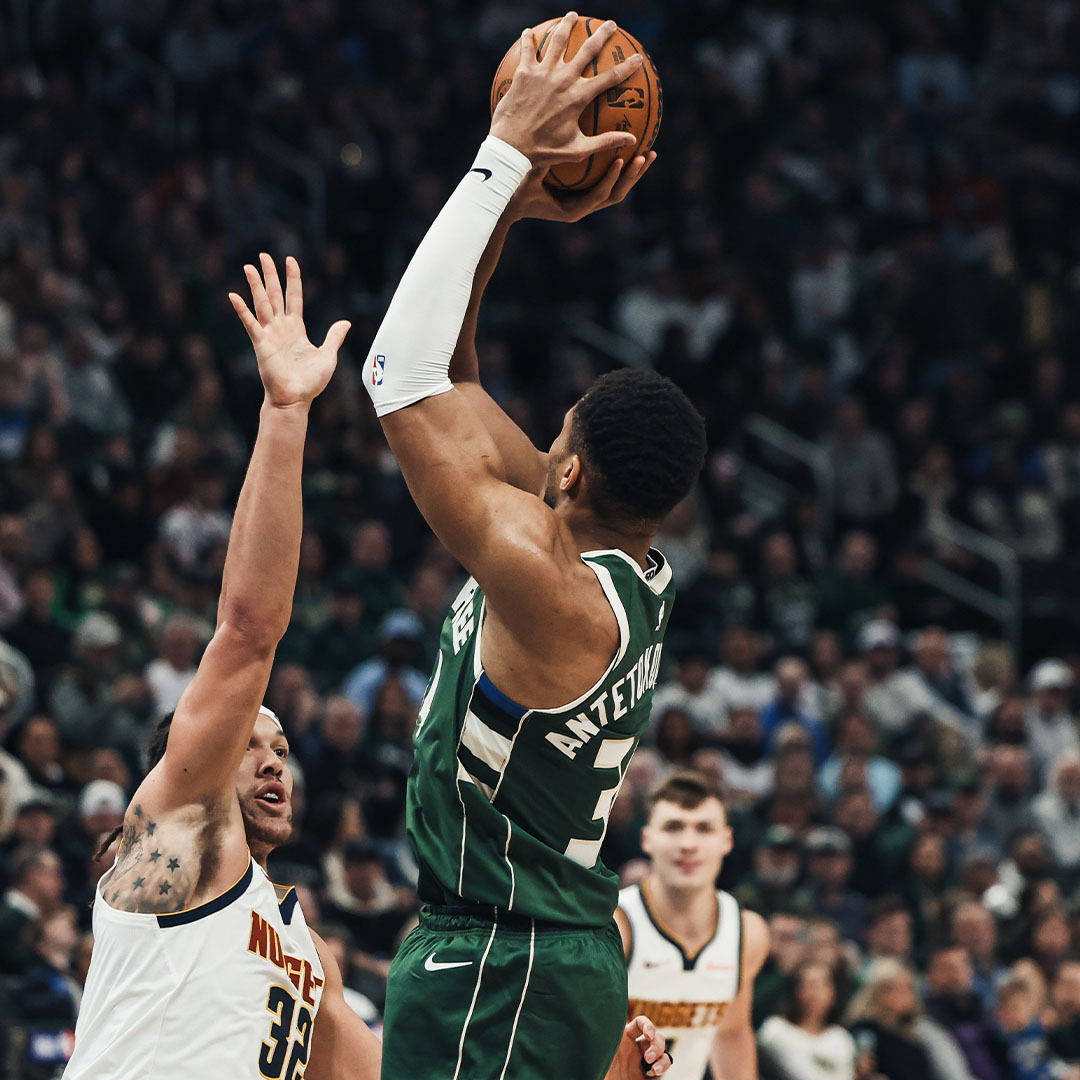 Giannis was a beast on the boards. 💪 28 PTS | 19 REB | 7 AST | 1 BLK | 1 3PM