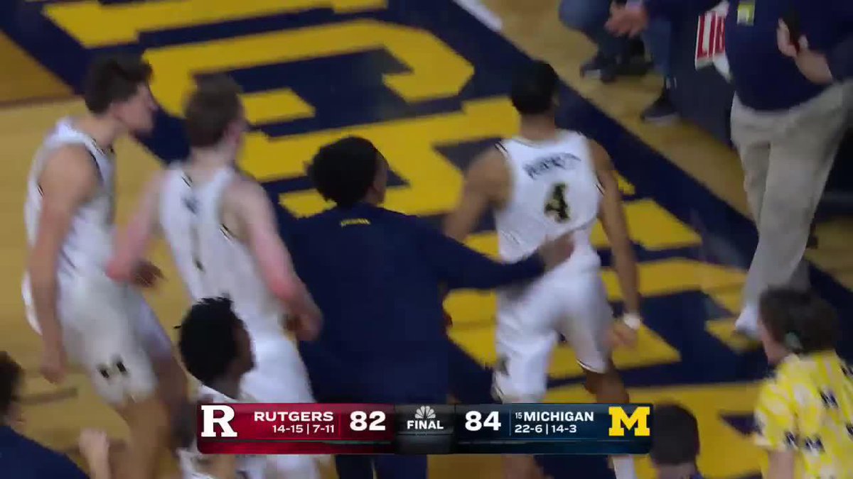 ANOTHER DAY ANOTHER BUZZER BEATER MICHIGAN WINS