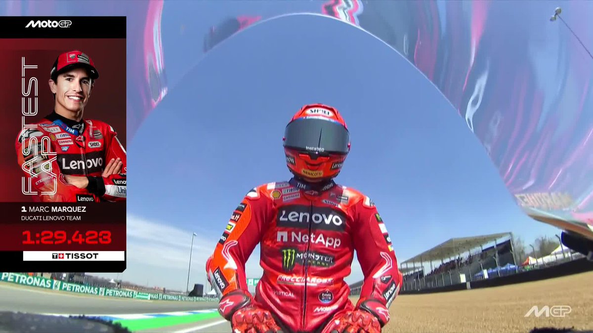 💥 Marc Márquez TOPS the first FP1 of 2025! #ThaiGP 🇹🇭