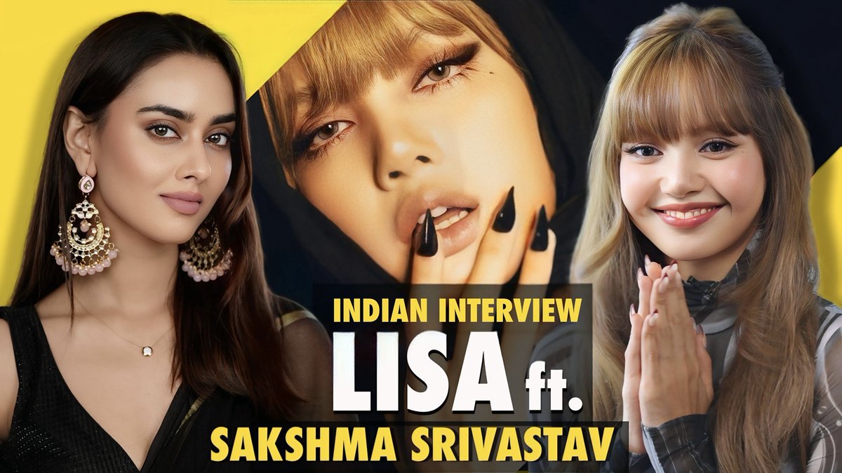 INDIAN BLINKS! Your time has come! Sakshma Srivastav brings LISA of BLACKPINK to INDIA! Watch what she’s got to say about her fans here! #BLACKPINK #KPOP #LISA #AlterEgo LLOUD BLACKPINKOFFICIAL #sakshmasrivastav #sakshma