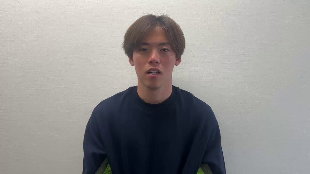 満田誠選手からサンフレッチェファミリーの皆様へ #満田誠 #sanfrecce