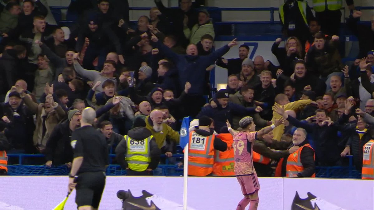 One year ago today, Mateo Joseph causing a riot in the away end at the bridge! 🤩