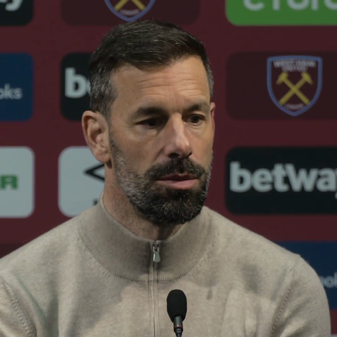 "First half we created absolutely nothing, because of the lack of initiative" 💬 Ruud van Nistelrooy reacts to Leicester's 2-0 defeat to West Ham last night ⚽️