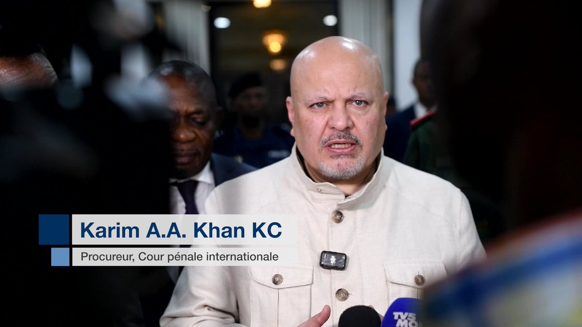 Cette semaine, le Procureur de la #CPI Karim A. A. Khan KC s’est rendu en République démocratique du Congo, soulignant l’engagement du Bureau à enquêter sur les crimes présumés relevant du #StatutdeRome dans l’est de la #RDC, où la violence a augmenté. 👇