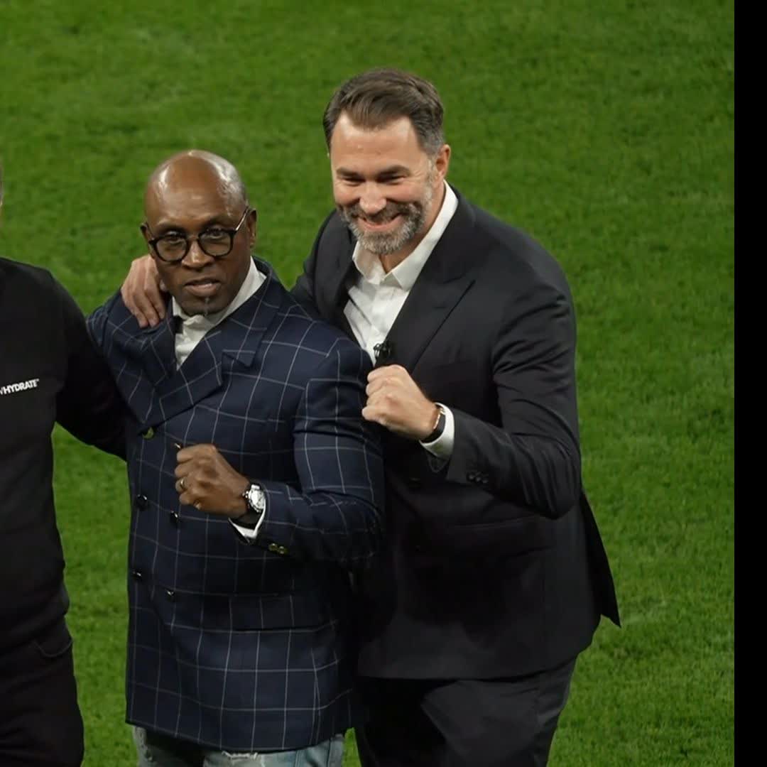 Nigel Benn looking as sharp as ever ⚡️