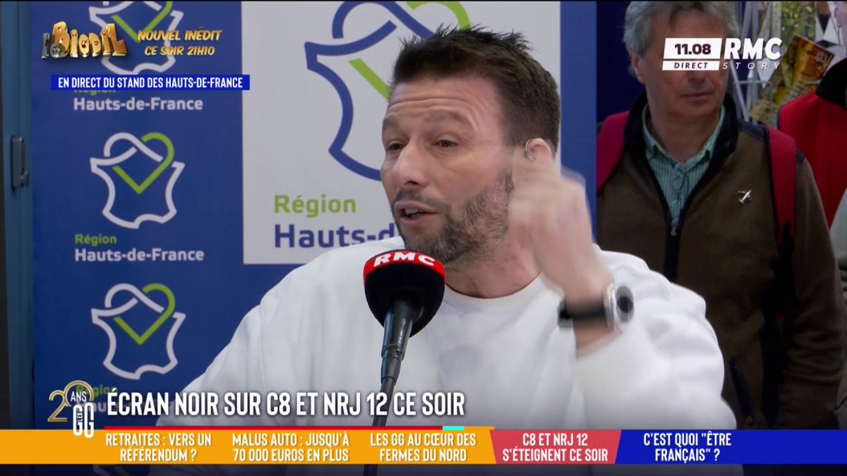 🤩 Magnifique anecdote de Raymond Aabou sur sa découverte des GG !! 🎙️ : "On m'envoie un camion de remplacement, c'est un vieux camion et la station de radio est bloquée sur RMC ! Je me retrouve à vous écouter et vous avez fait ma culture politique !" #GGRMC